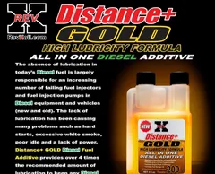 A poster of the distance gold formula
